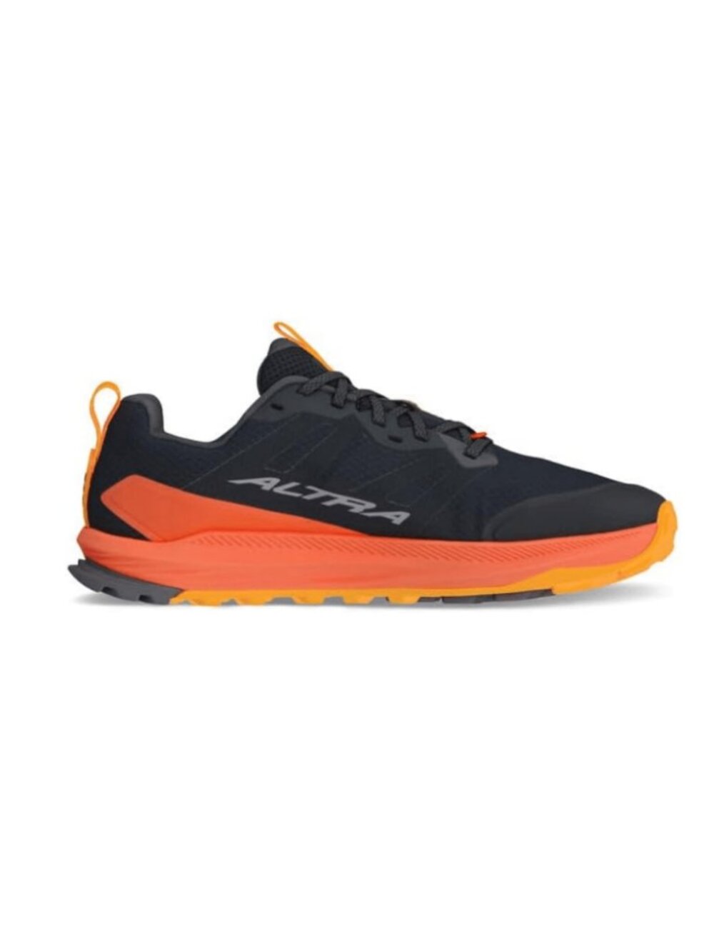 Altra Men's Lone Peak 9 Zero‑Drop Trail Running Shoes - Black/Red